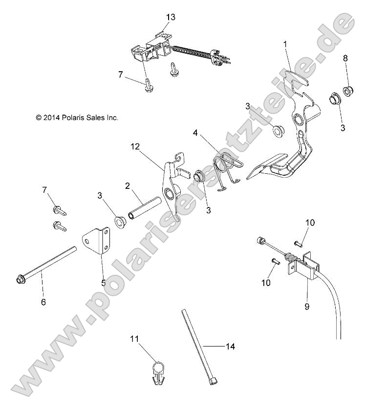 Engine, Throttle Pedal