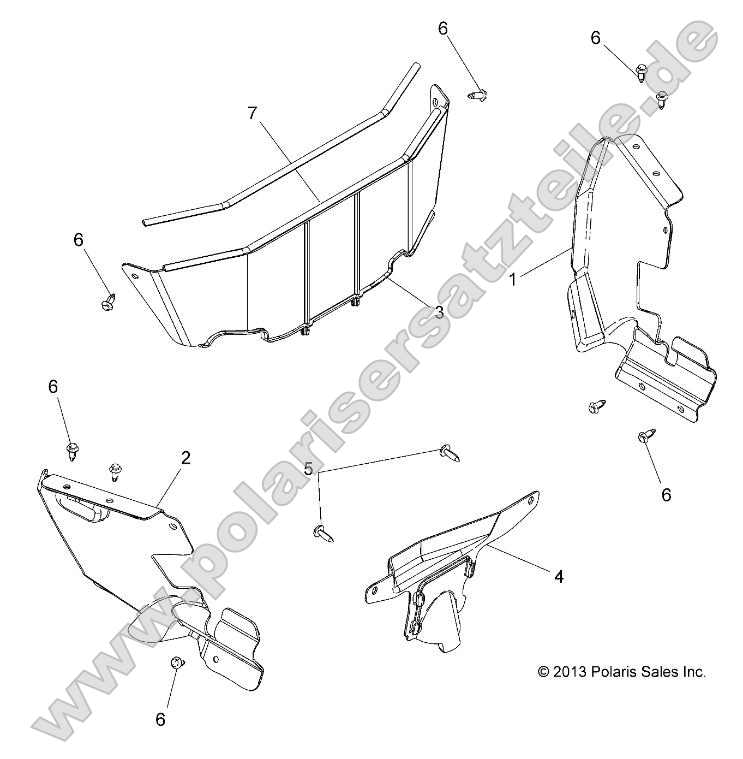 Body, Splash Shields