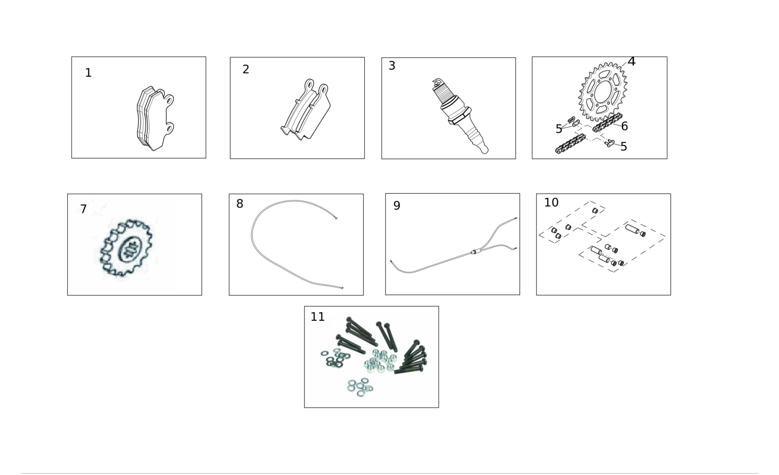 100 Suggested Spare Parts
