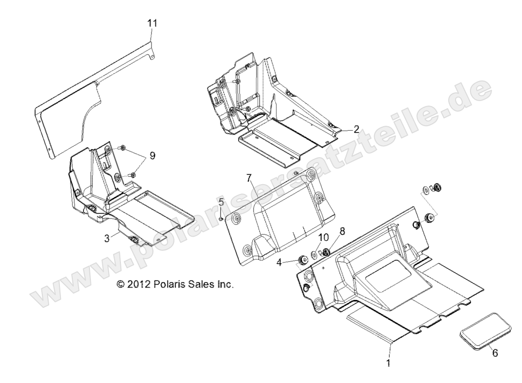BODY, SEAT DIVIDER