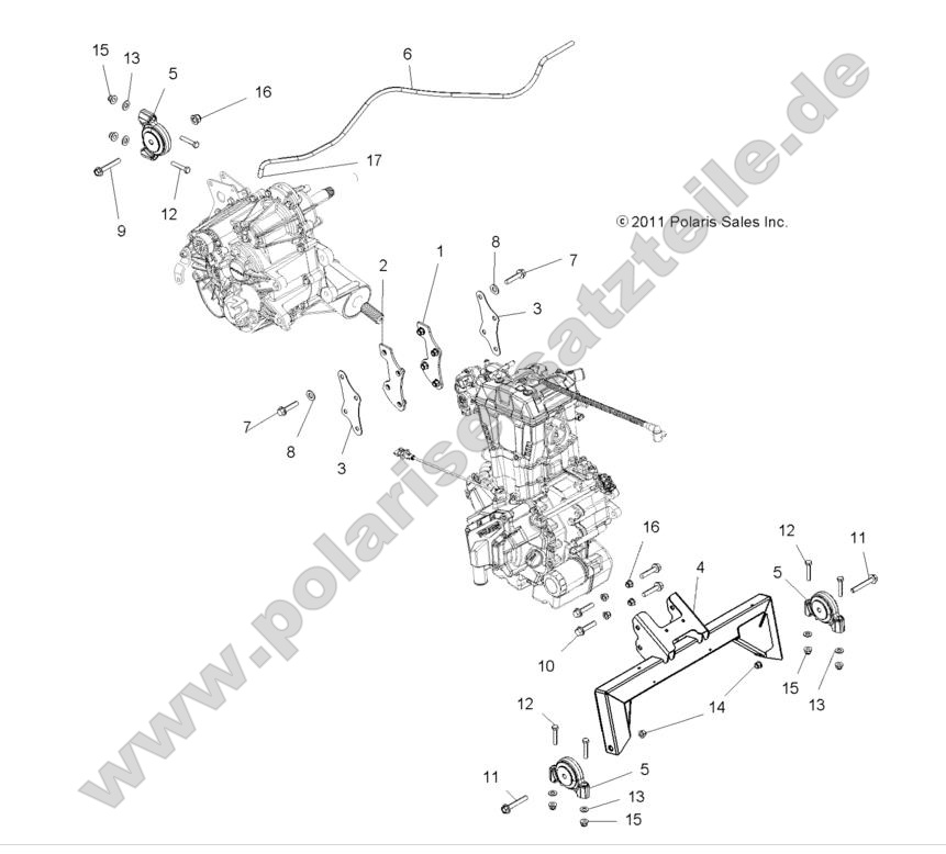 ENGINE, ENGINE and TRANSMISSION MOUNTING
