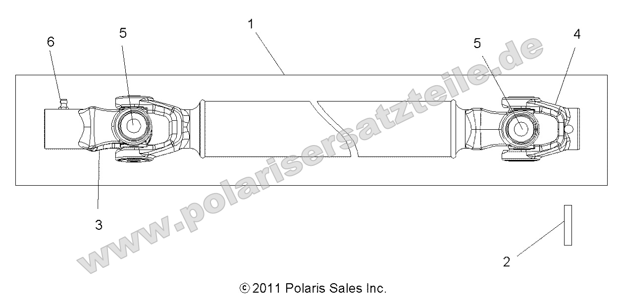Drive Train, Front Prop Shaft