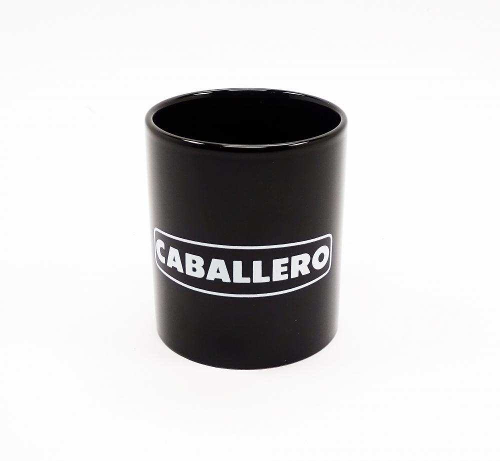 Fantic Caballero Original Tasse / Kaffebecher - schwarz-weiß