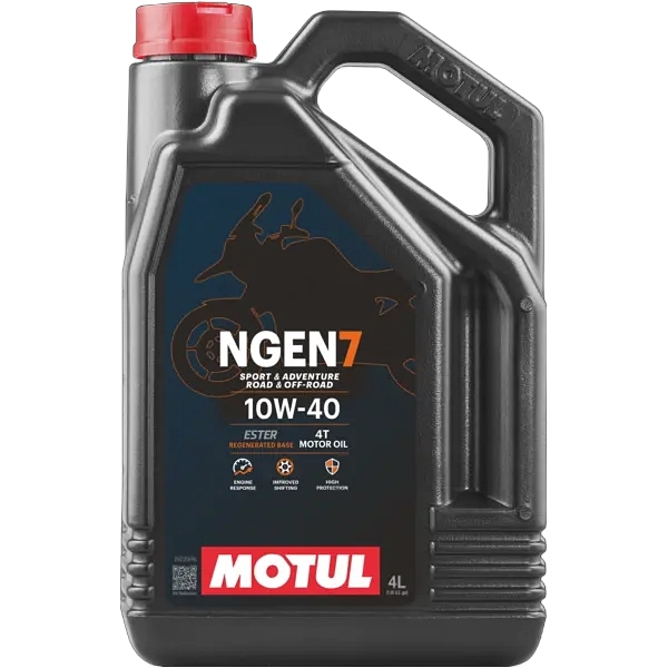 Motul Motoröl NGEN 7 4T Ester-Synthetisch 10W40 - 4 Liter
