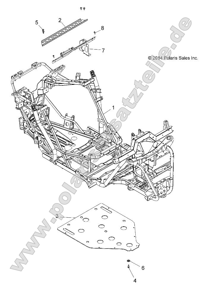 Chassis, Main Frame and Skid Plate