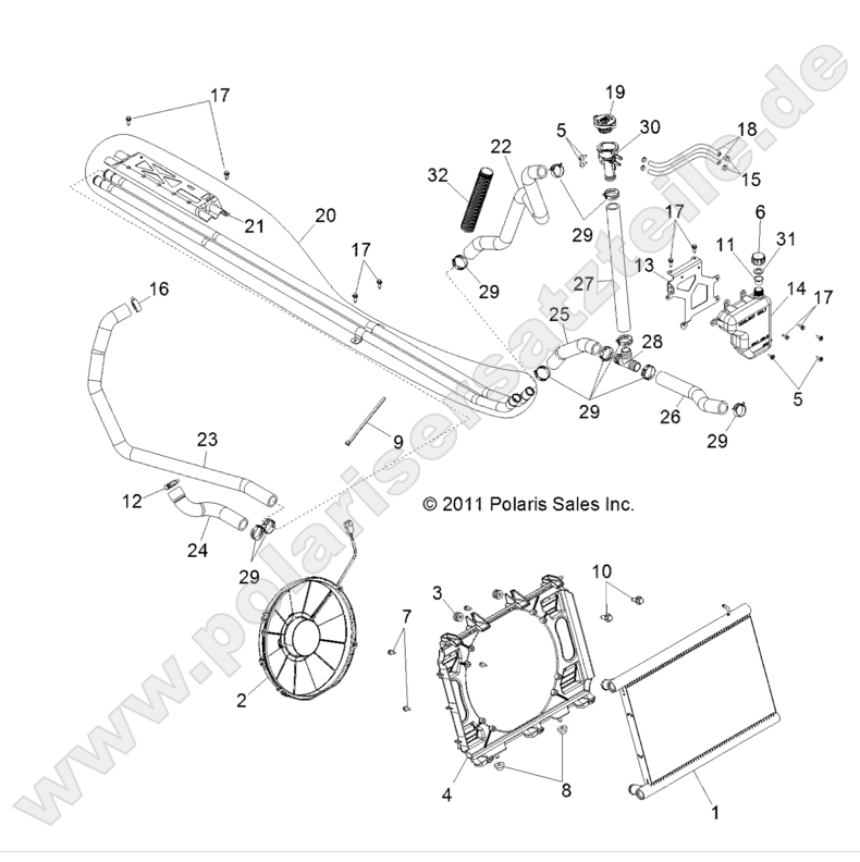 ENGINE, COOLING SYSTEM