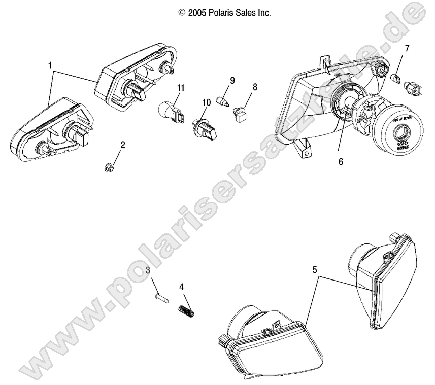 TAILLAMPS/HEADLIGHTS