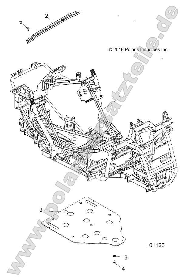 Chassis, Main Frame and Skid Plate