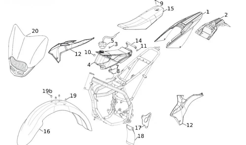 52757_76 Tank - Kunststoffteil