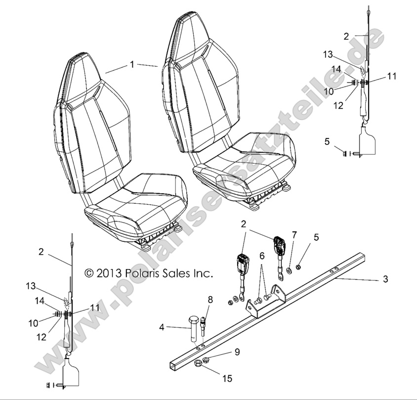 BODY, SEAT MOUNTING and BELTS