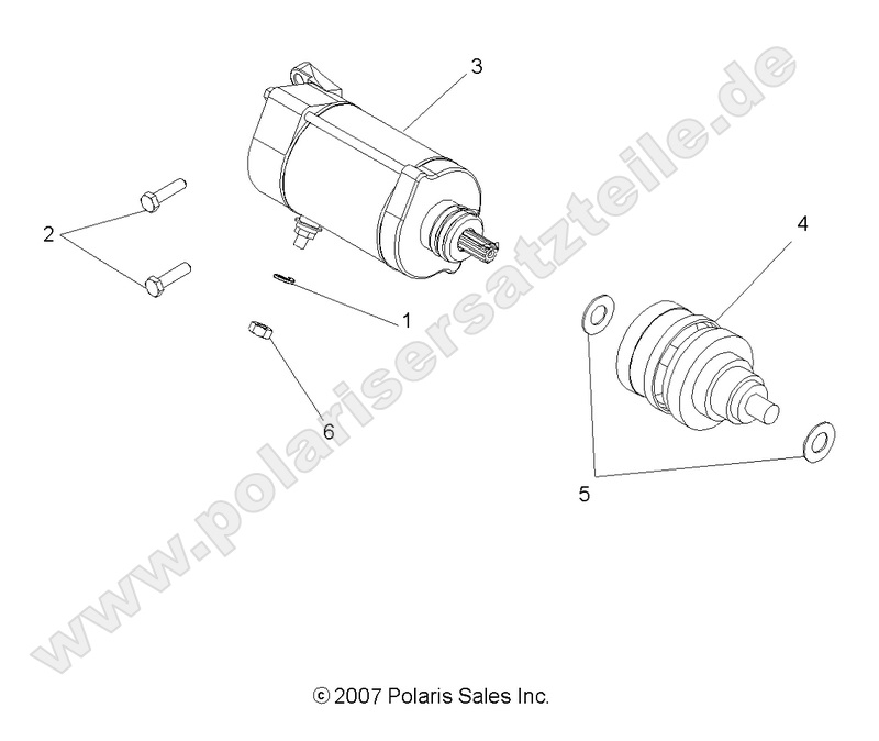 engine starting motor