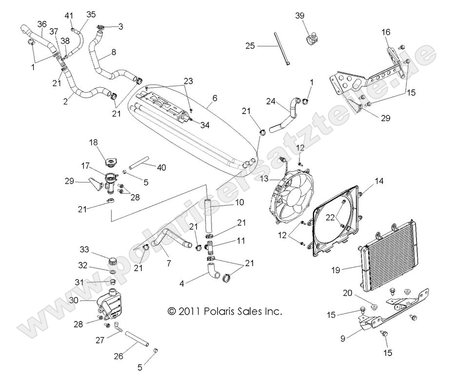 ENGINE, COOLING SYSTEM