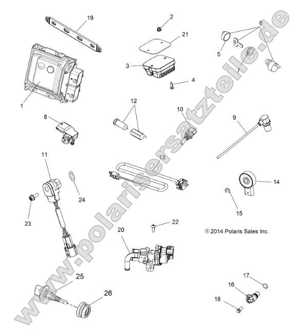 Electrical, Switches, Sensors, ECU and Control Modules