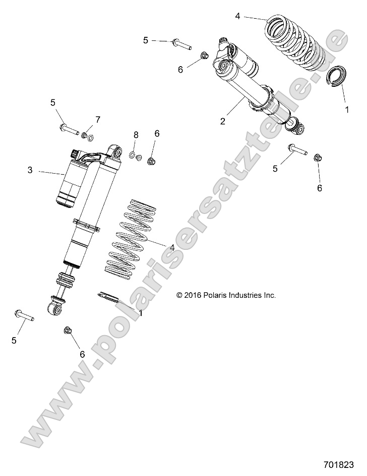 Suspension, Rear Shock Mounting