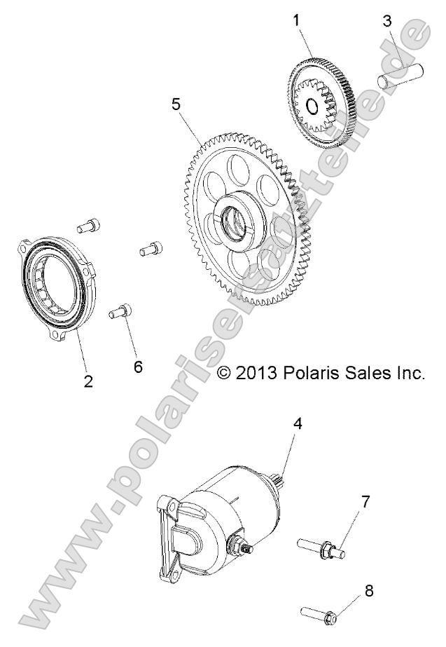 Engine, Starter Drive