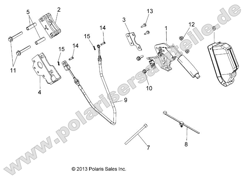 Brakes, Park Brake Lever Asm.