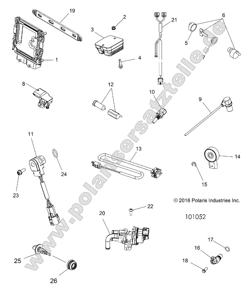 Electrical, Switches, Sensors, ECU and Control Modules