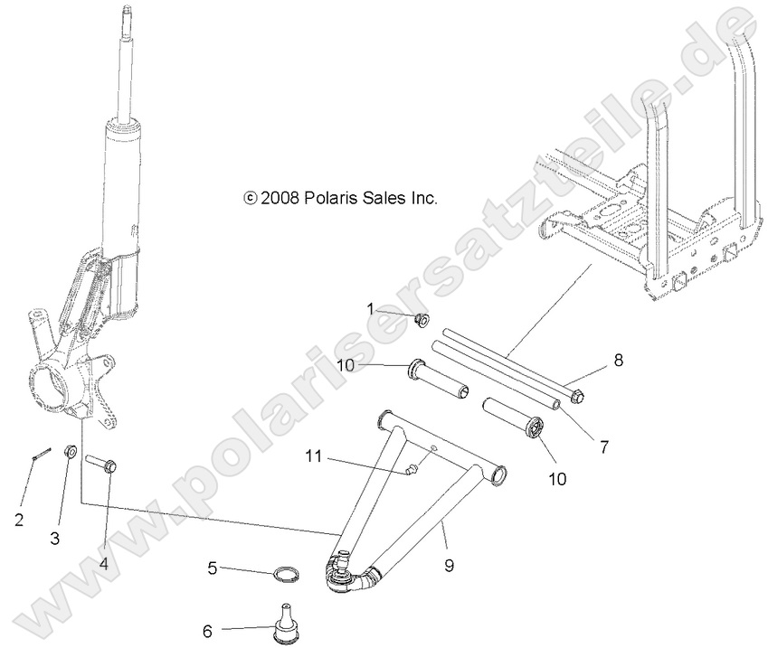 SUSPENSION, A-ARM and STRUT MOUNTING