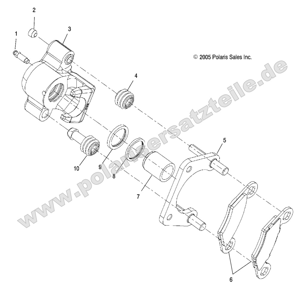 BRAKES, REAR CALIPER