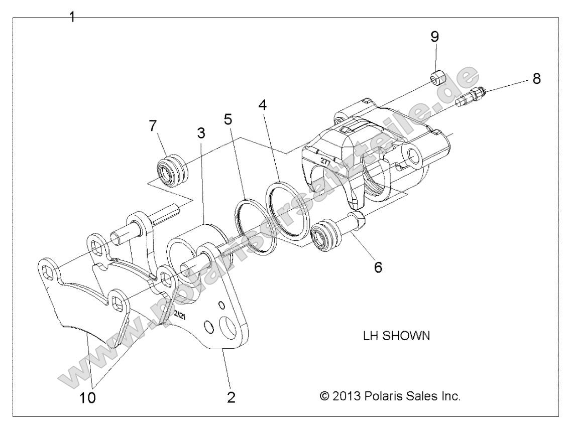 Brakes, Caliper, Front