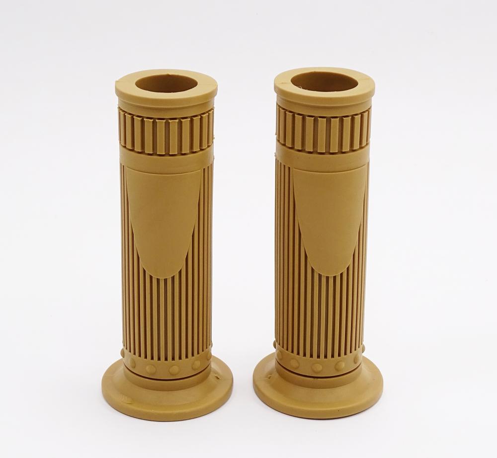 TMP Motorrad modern Urban City Lenkergriffe hellbraun