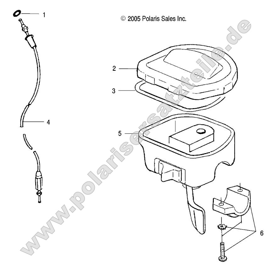 Controls - Throttle Asm/Cable