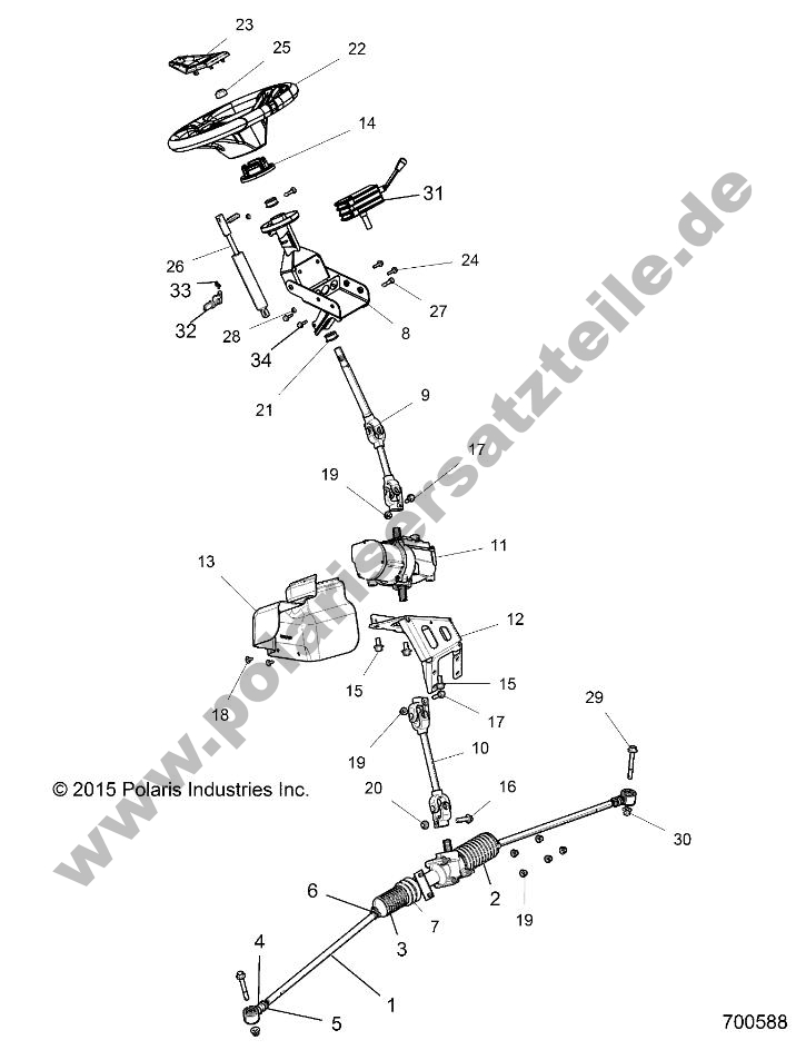 STEERING, STEERING ASM