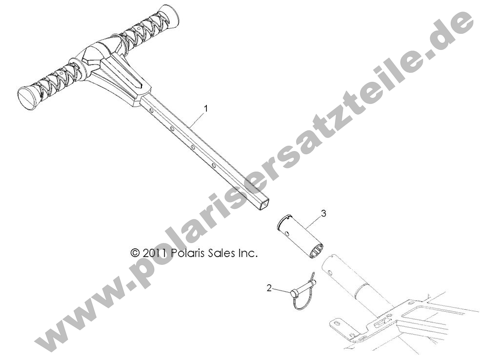 BODY, GRAB BAR, PASSENGER