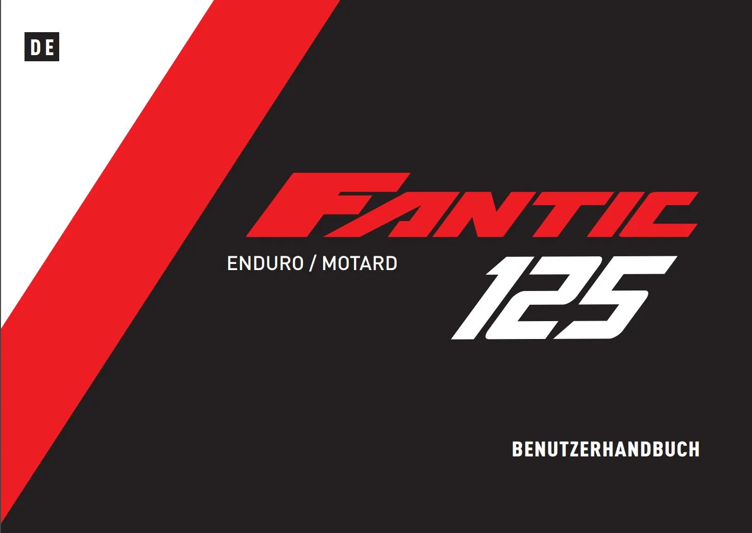 Fantic Benutzerhandbuch XEF 125 Enduro / XMF 125 Motard 2021-22