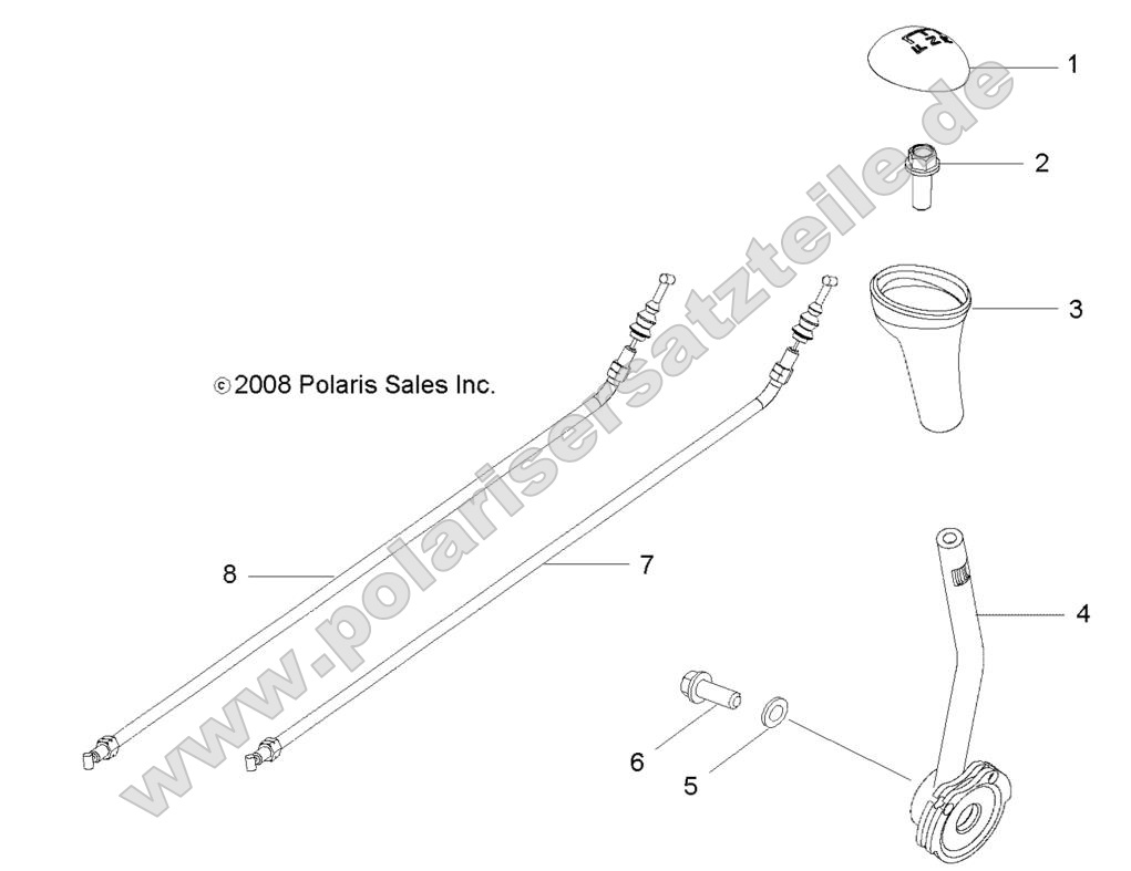 DRIVE TRAIN, GEAR SELECTOR
