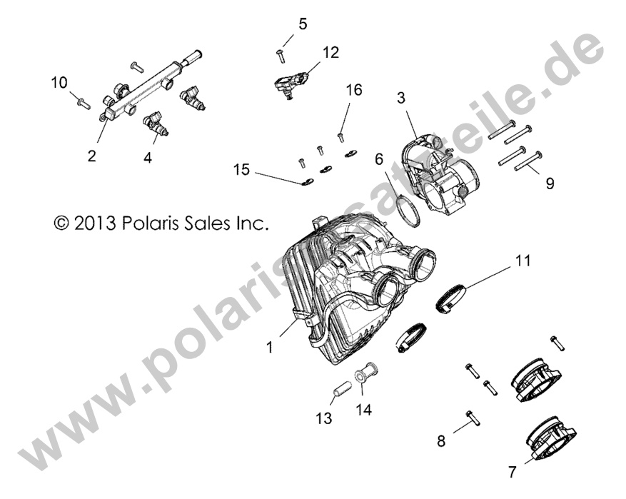 ENGINE, INTAKE and THROTTLE BODY