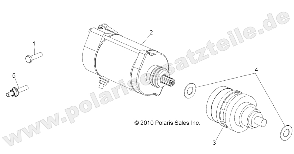 ENGINE, STARTING MOTOR