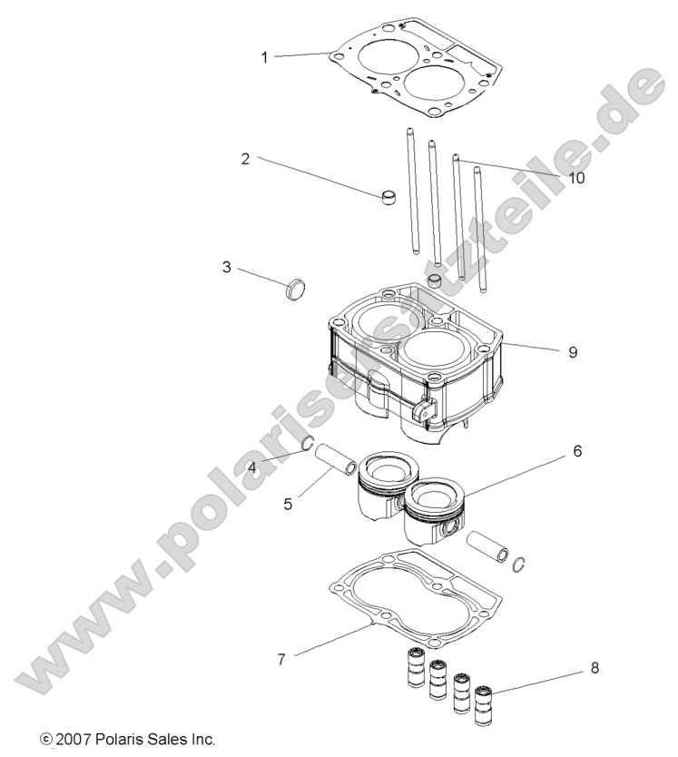 ENGINE, PISTON and CYLINDER