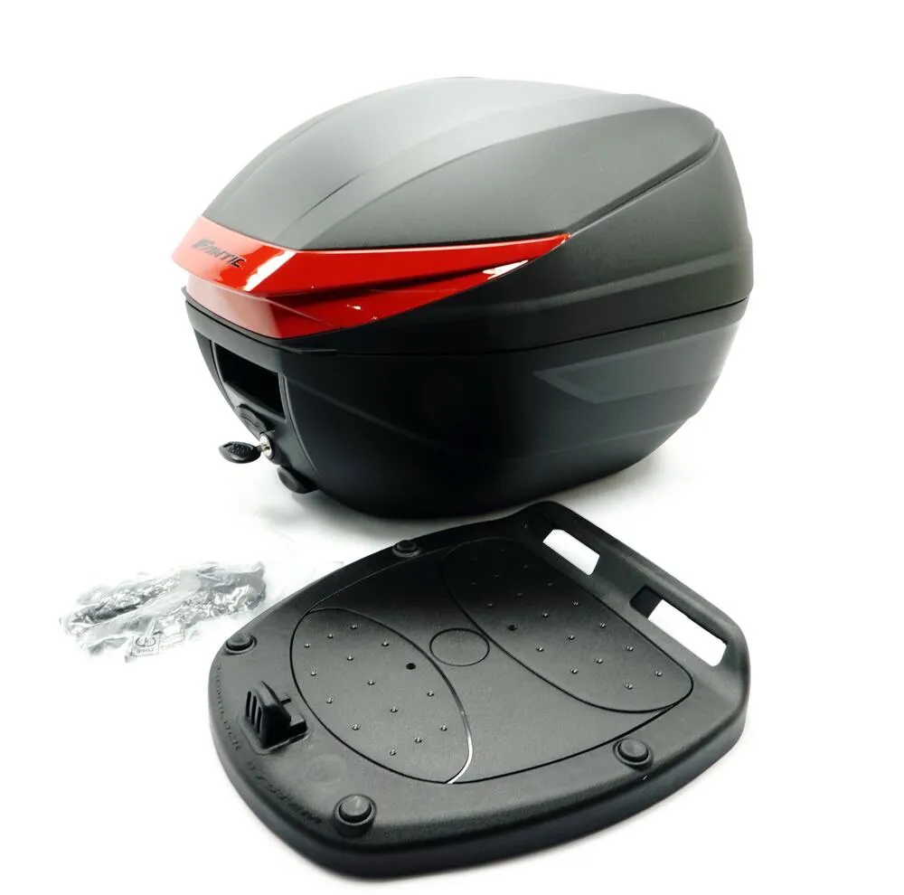 Fantic Original Topcase rot - 30 Liter - Issimo City