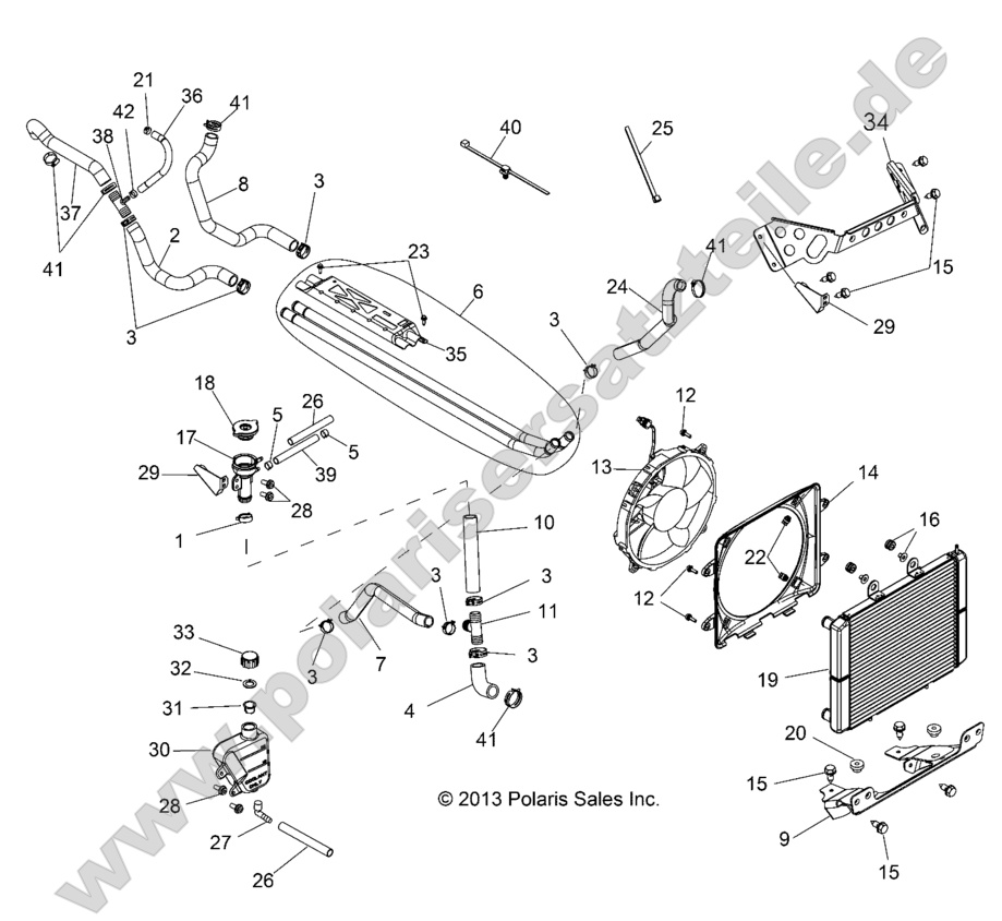 ENGINE, COOLING SYSTEM