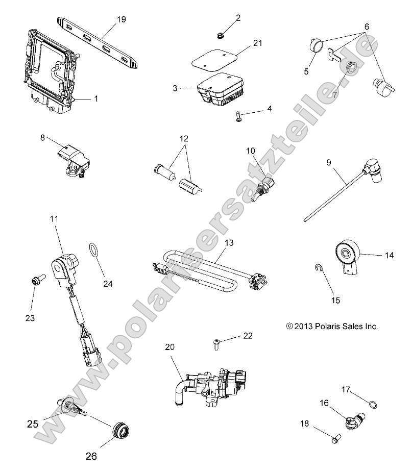 Electrical, Switches, Sensors, ECU and Control Modules