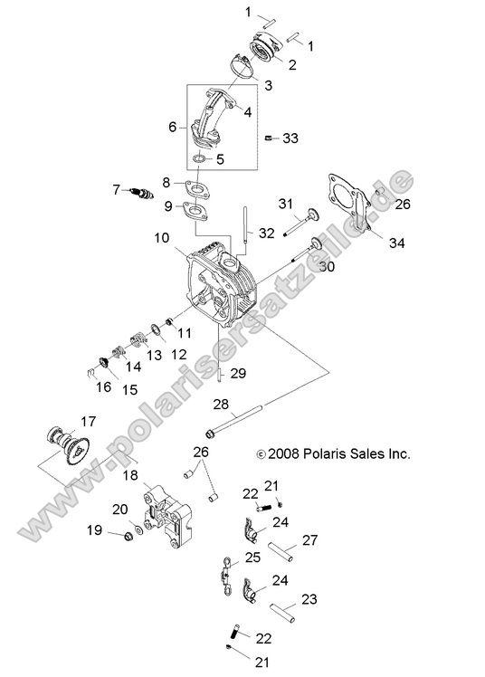 engine cylinder head