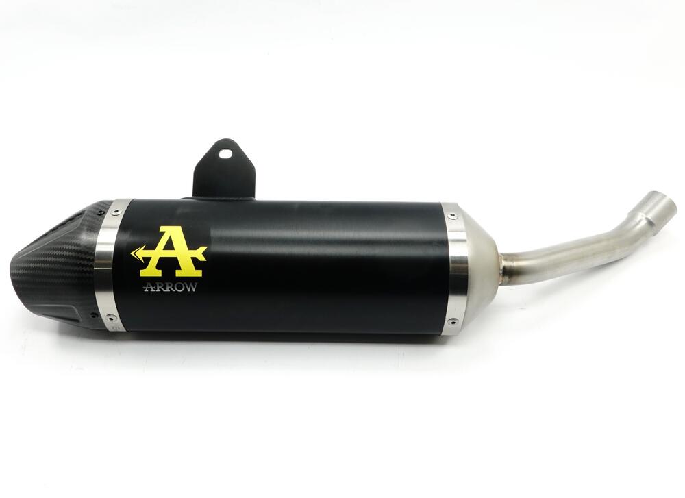 Arrow_Dark_Thunder_Auspuff_Euro5___Fantic_XMF_125_2023___XEF_125_2023__52512AKN_5 Arrow Dark Thunder Auspuff Euro5 - Fantic XMF 125 2023- / XEF 125 2023-