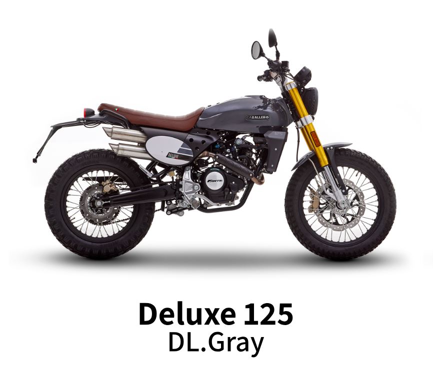 Fantic-Caballero-125-Deluxe-grau-2024 Fantic Caballero 125 Euro5 Deluxe 2024