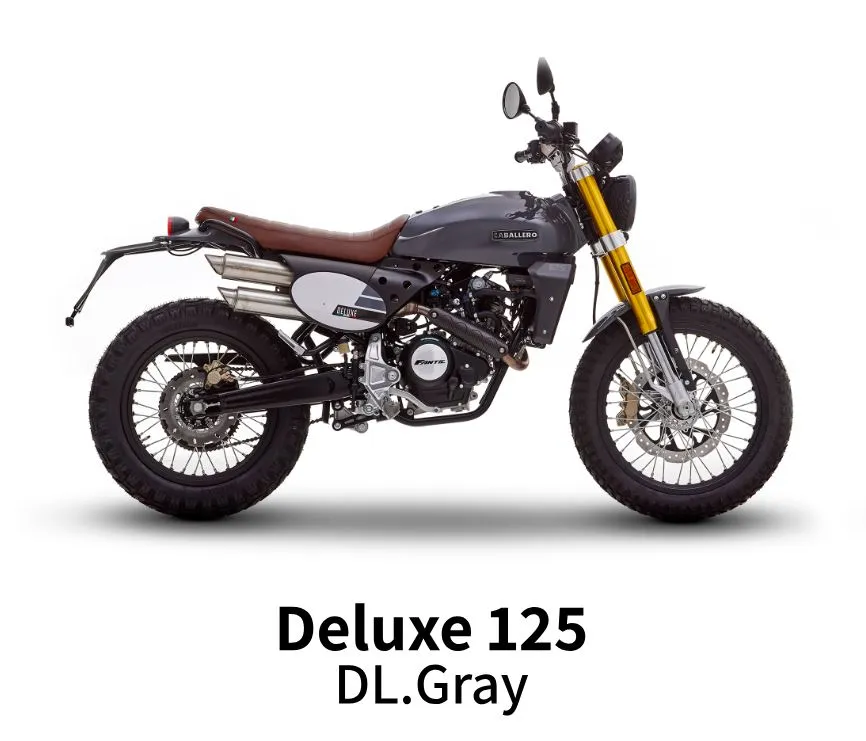 Fantic-Caballero-125-Deluxe-grau-2024 Fantic Caballero 125 Euro5 Deluxe 2024