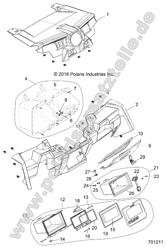 Body, Dash and Glovebox