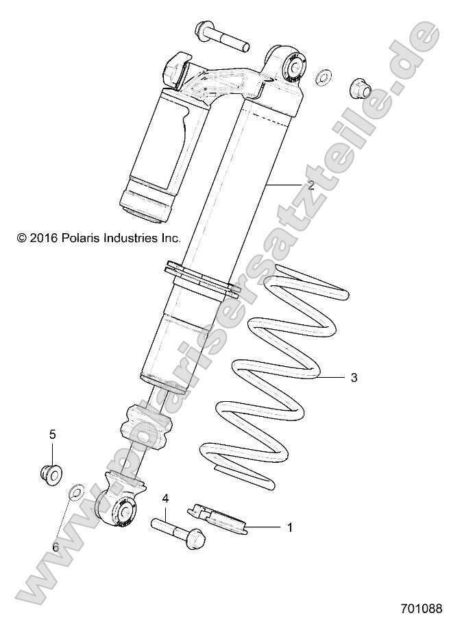 Suspension, Front Shock Mounting (701088)