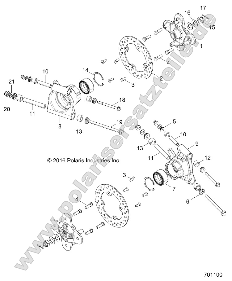 Suspension, Rear Carrier