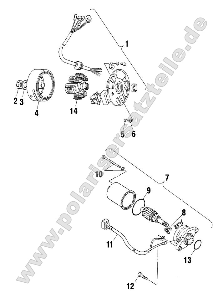 Generator/Starting Motor