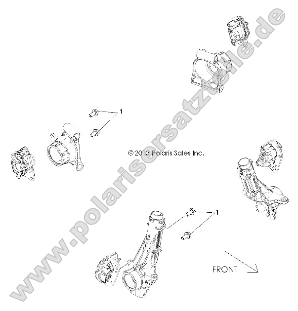 Brakes, Caliper Mounting