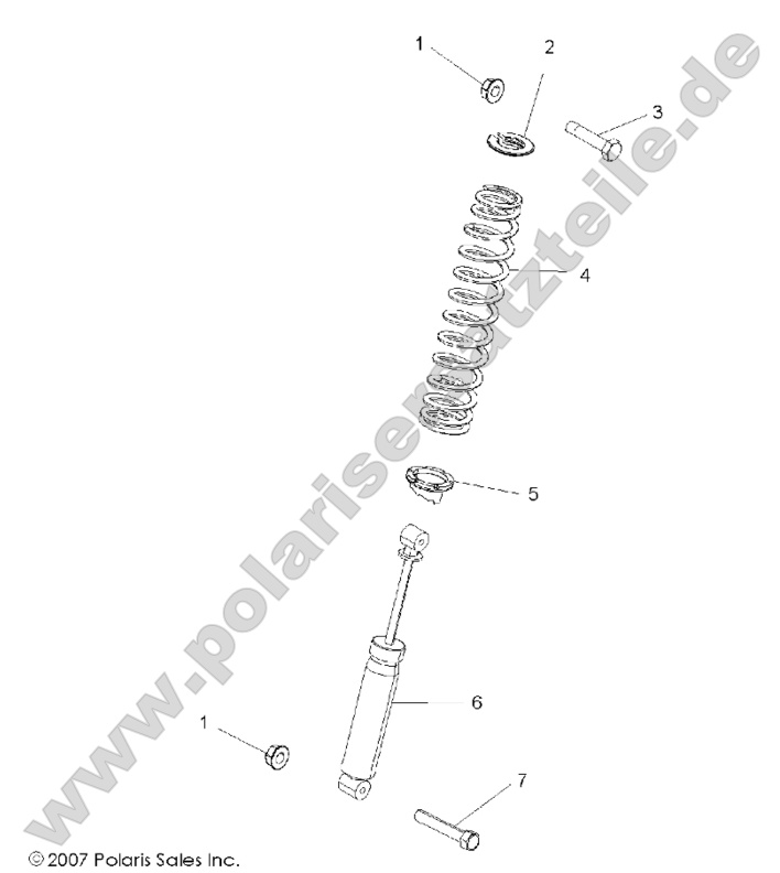 SUSPENSION, FRONT SHOCK MOUNTING