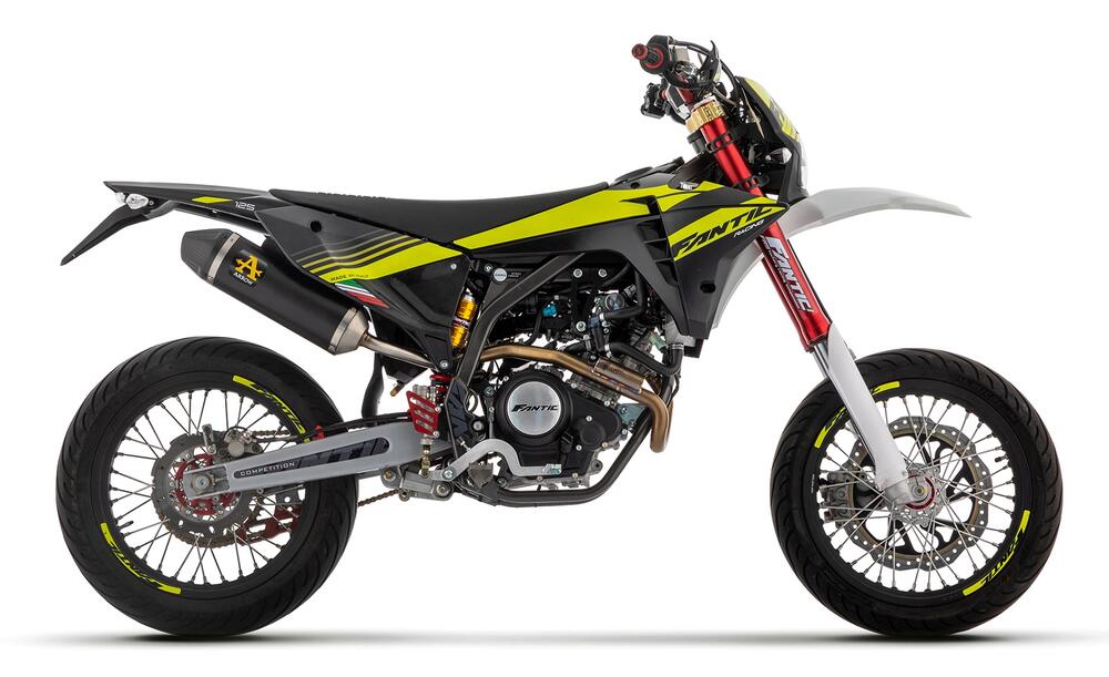 Arrow_Dark_Thunder_Auspuff_Euro5___Fantic_XMF_125_2023___XEF_125_2023__52512AKN Arrow Racing Auspuffkrümmer - Fantic XMF 125 2023- / XEF 125 2023-