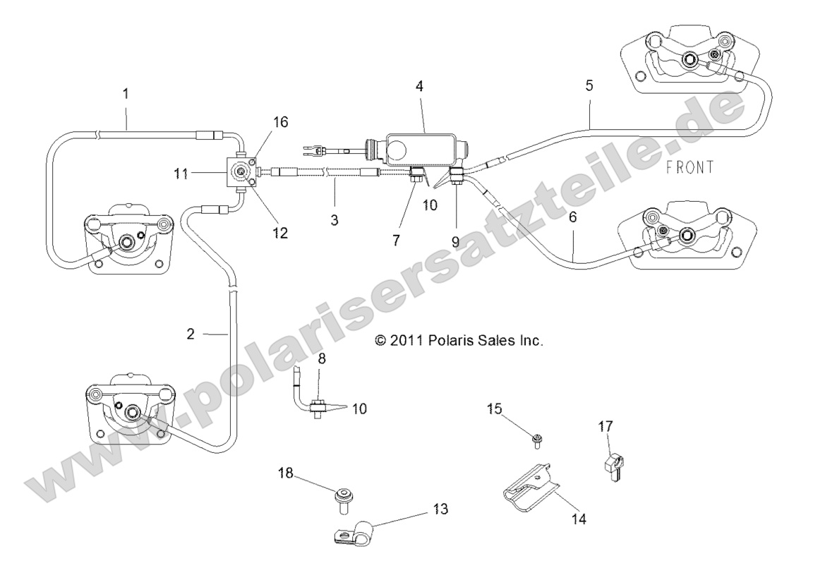 BRAKES, BRAKE LINES and MASTER CYLINDER