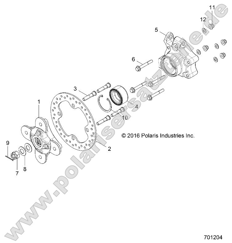 Suspension, Rear Carrier