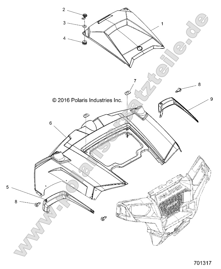 Body, Hood and Front Body Work